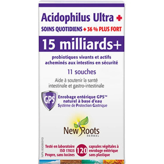 Probiotique Acidophilus Ultra 15milliards 11souches