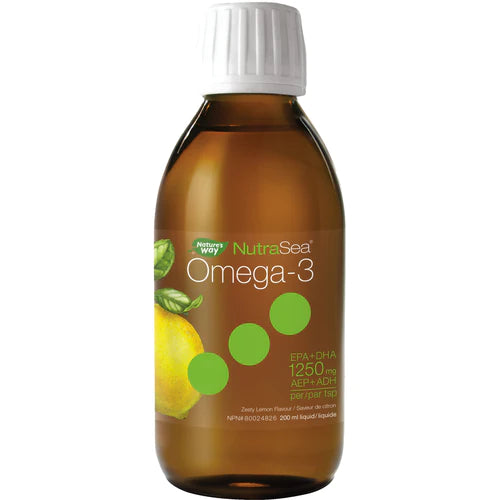 Nutrasea omega 3 1250mg saveur citron 200ml