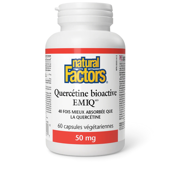 Quercétine bioactive 50mg 60capsules