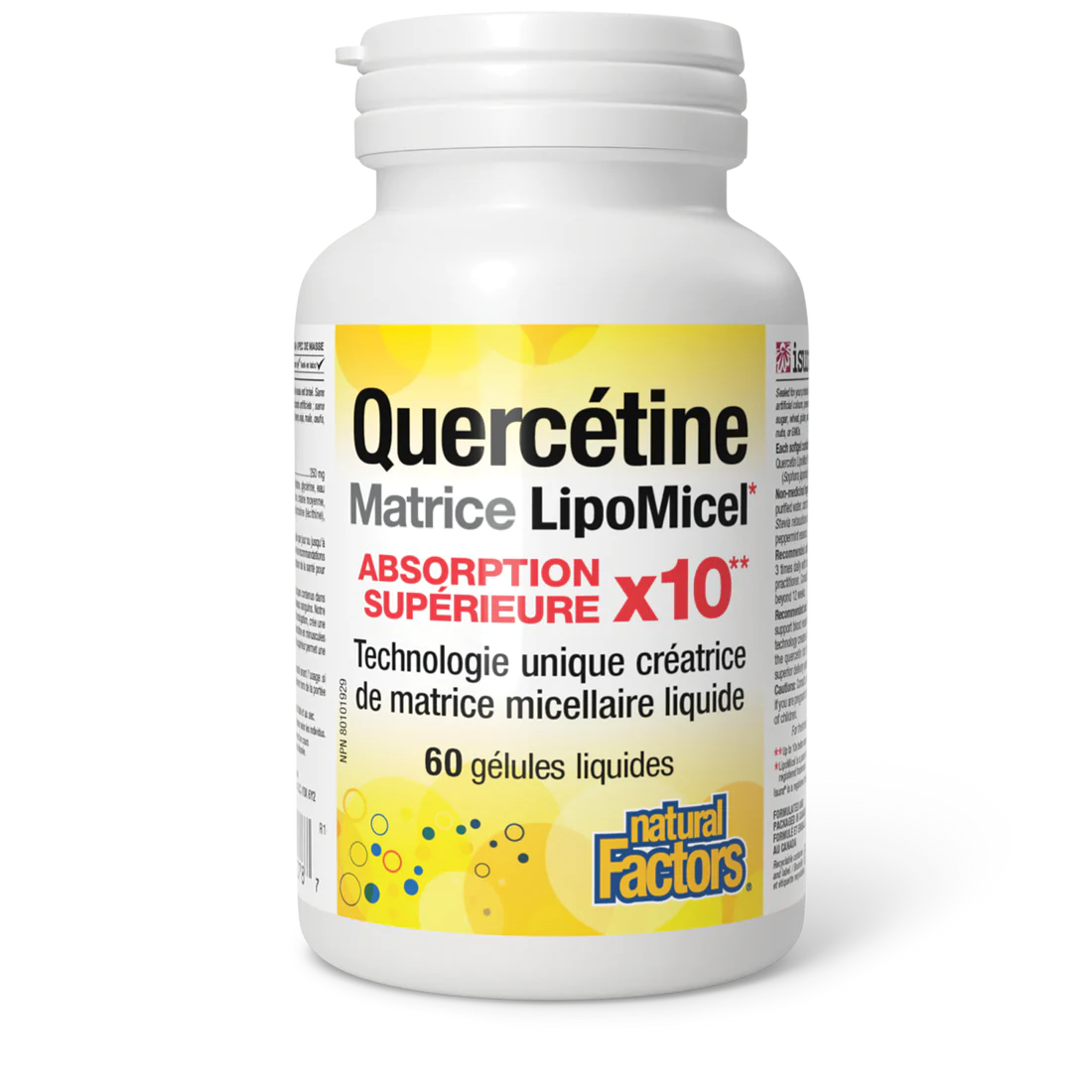 Quercétine Matrice LipoMicel 60 gélules