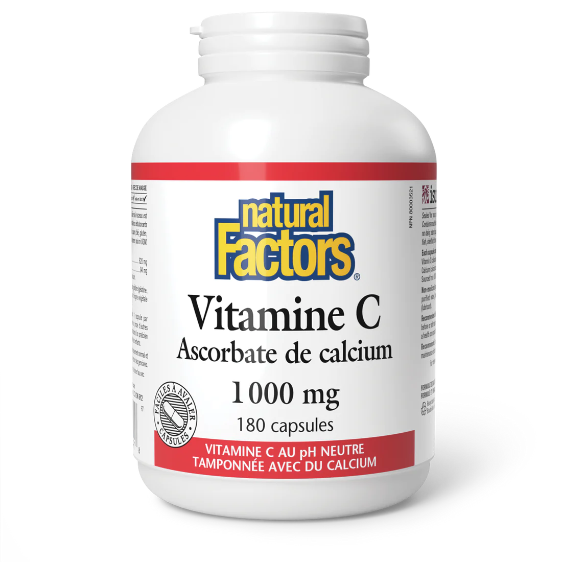 Vitamine C ascorbate de calcium 1000mg