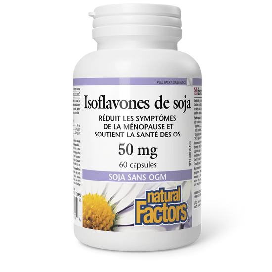 Isoflavones de soja 50mg 60 capsules