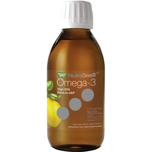 Nutrasea omega 3 1500mg AEP saveur de citron 200ml