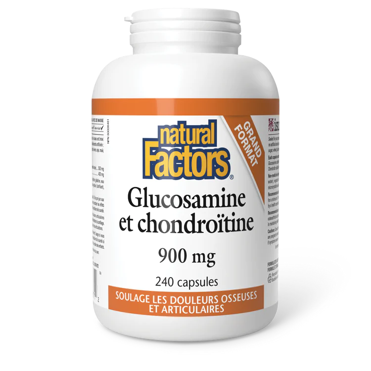 Glucosamine et Chondroïtine 900mg