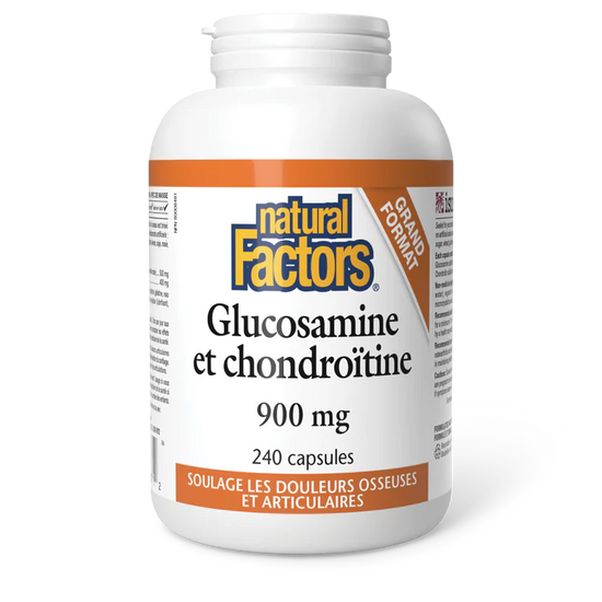 Glucosamine et Chondroïtine 900mg