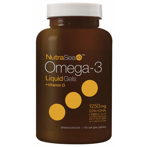 Nutrasea omega 3 +D 1250mg 100gélules